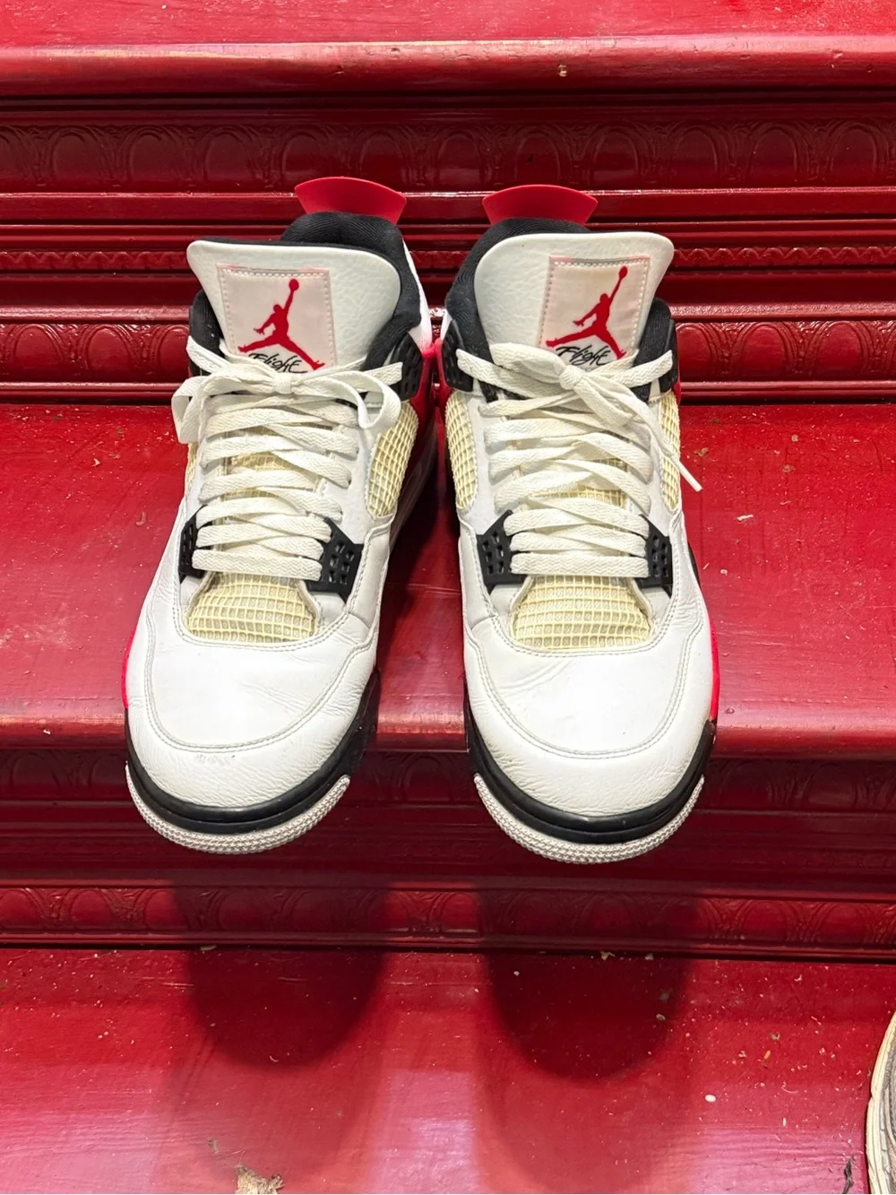 Jordan 4 Retro Fire Red Excellent Condition